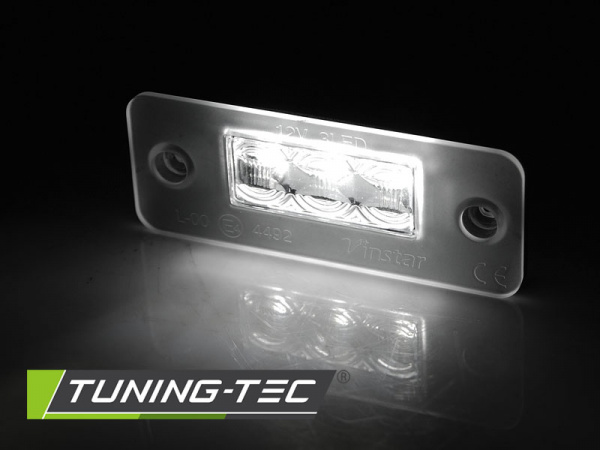 Upgrade LED Kennzeichenbeleuchtung für Audi A8 D3 02-09 kaltweiß